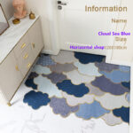 Nordic Style Entrance Door Silk Enclosure Floor Mat - Image 2