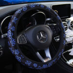 Beetle Printed Cloth Series Car Steering Wheel Cover - Image 2