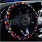 Beetle Printed Cloth Series Car Steering Wheel Cover - Image 5