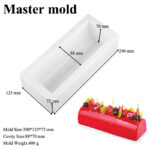 Mousse Roll Silicone Cake Mold Woven Heart-shaped Wood Grain Coffee Rhombus Mat Mold - Image 3
