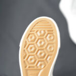 High-top Women's Casual Canvas Shoes Zipper Long Boots - Image 3