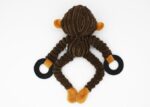 Pet Sounding Plush Toy Three-Color Rubber Ring Corduroy - Image 6