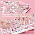 Mechanical Keyboard And Mouse Set Wired Round Key Wireless Laptop Desktop - Image 3