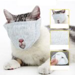 Anti-Bite And Anti-Messy Drip Medicine Breathable Cat Mask - Image 2