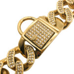Dog Boogie Ring Pet Chain With Diamond Buckle Head Buckle Dog Chain - Image 4