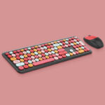 Wireless Office Punk Keyboard And Mouse Set - Image 6