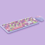 Wireless Office Punk Keyboard And Mouse Set - Image 2