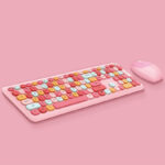 Wireless Office Punk Keyboard And Mouse Set - Image 3
