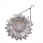 Wrought Iron Metal Flower-Shaped Bird Feeder - Image 5