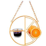 Oriole Bird Feeder Orange Fruit Outdoor Garden Metal Hanging Drinking Grape Jelly Container Farm Hummingbird Automatic Portable - Image 3