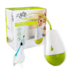 Cat Toy Tumbler Electric Feather Spiral Turn - Image 3