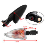 1 Paio Di Indicatori Di Direzione 12V Per Tiger Aprilia Indicatori Di Direzione Con Lenti Trasparent - Image 5