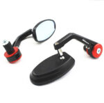 Motorcycle Modification Parts Motorcycle Rear View Mirror Reversing Mirror Reflector Handlebar Mirror Handle Mirror Mirror - Image 3