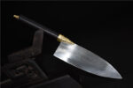 Longquan Pattern Steel Small Kitchen Knife - Image 5