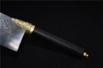 Longquan Pattern Steel Small Kitchen Knife - Image 2