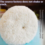 8-inch Thick Pure Polishing Wheel Thread Car Paint Mirror Polishing Double-sided Wool Ball