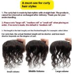 Hand-woven Hair Replacement Simulation Scalp Middle Wig - Image 8