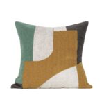 Simple And Modern Living Room Sofa Embroidered Square Waist Pillow - Image 4