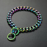 Stainless Steel Color Plating Pet Dog Chain - Image 2