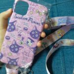 Luna cat flash pink Mobile Phone Protector - Image 4