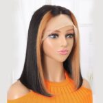 Women's Fashion Personalized Lace Straight Wig - Image 4