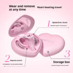 Meixi Soft Magnetic False Eyelashes Heart-shaped Integrated Soap Holder - Image 2