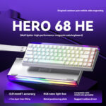 Magnetic Axis Keyboard Manufacturing Machinery Wired RGB Lamp Effect Home Office - Image 3