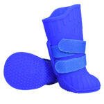 Pet waterproof shoes medium and large high-tube dog shoes - Image 3