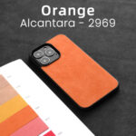 Supercar Interior Luxury Suede Leather Phone Cove - Image 6