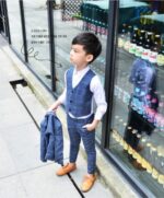 Children's Three-piece Fashion And Comfort Suit - Image 5