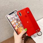 Two-tone glitter pink wristband phone case - Image 5