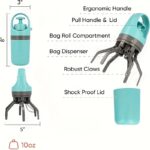 Portable Dog Poop Scooper, Sanitary Dog Waste Picker Upper With Bag Dispenser, Convenient Pet Waste Cleaner For Dog Walkers, Attachable To Dog Leash, Harness Or Waist - Image 10