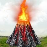 Fish Tank Creative Ornament Volcano Package - Image 2