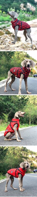 New Pet Reflective Cotton-padded Coat - Image 8