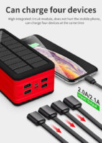 Large Capacity Solar Wireless Power Bank - Image 9