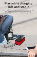 Large Capacity Solar Wireless Power Bank - Image 10