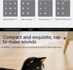 Pet Small Size Ac Cat Voice Stitching Miniature Recording Dog Training Talking Button - Image 10