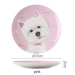 Western Highland Household Bone Porcelain Western Food Plate Dessert - Image 9