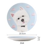 Western Highland Household Bone Porcelain Western Food Plate Dessert - Image 10