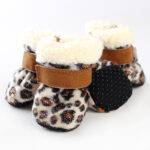 Fashion Simple Waterproof Warm Dog Shoes - Image 7