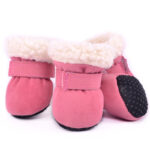 Fashion Simple Waterproof Warm Dog Shoes - Image 10