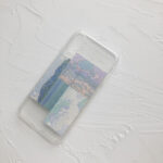 Compatible with Apple , Oil painting landscape clouds mountains and rivers mobile phone case - Image 3