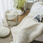 Sofa Lunch Break Knitted Office Nap Blanket - Image 8