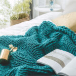 Sofa Lunch Break Knitted Office Nap Blanket - Image 9