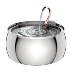 Pet 4L Water Drop Large Capacity With Window Stainless Steel Water Dispenser - Image 7