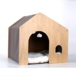 Wooden Kennel Four Seasons Universal Environmental Protection Solid Wood Pet Tent - Image 10
