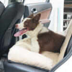 Hongrun Pet Supplies Khaki Rear Car Dog Bed Amazon Hot Sale Mat In Stock - Image 4