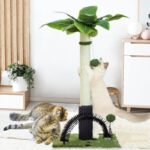 Cat Climbing Frame Sisal Toy Scratching Post With Massage - Image 6