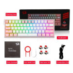 RGB Light Dual Keycap Wired Mechanical Keyboard - Image 8