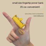 Industrial Wind With Cable Transparent Capsules Power Bank Super Fast Charge Mobile Power Supply - Image 10